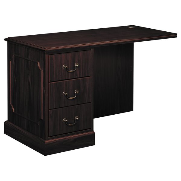 Hon Desk Return, 24 in D, 48" W, 29-1/2 in H, Mahogany H94216L.NN